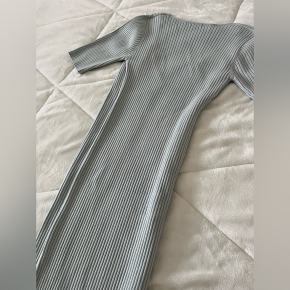 Vici Ribbed Short Sleeve Midi Dress NWOT - Picture 6 of 6